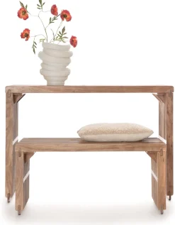 COCOmaison Wandtafels>Lino wandtafel 120cm - Bruin