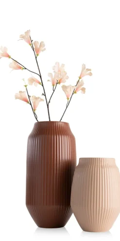 COCOmaison Vazen>Liv vaas H44cm - Terracotta