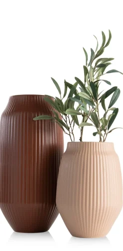 COCOmaison Vazen>Liv vaas H44cm - Terracotta