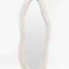 COCOmaison Spiegels En Wandspiegels>Loes spiegel 160x60cm - Cremekleurig