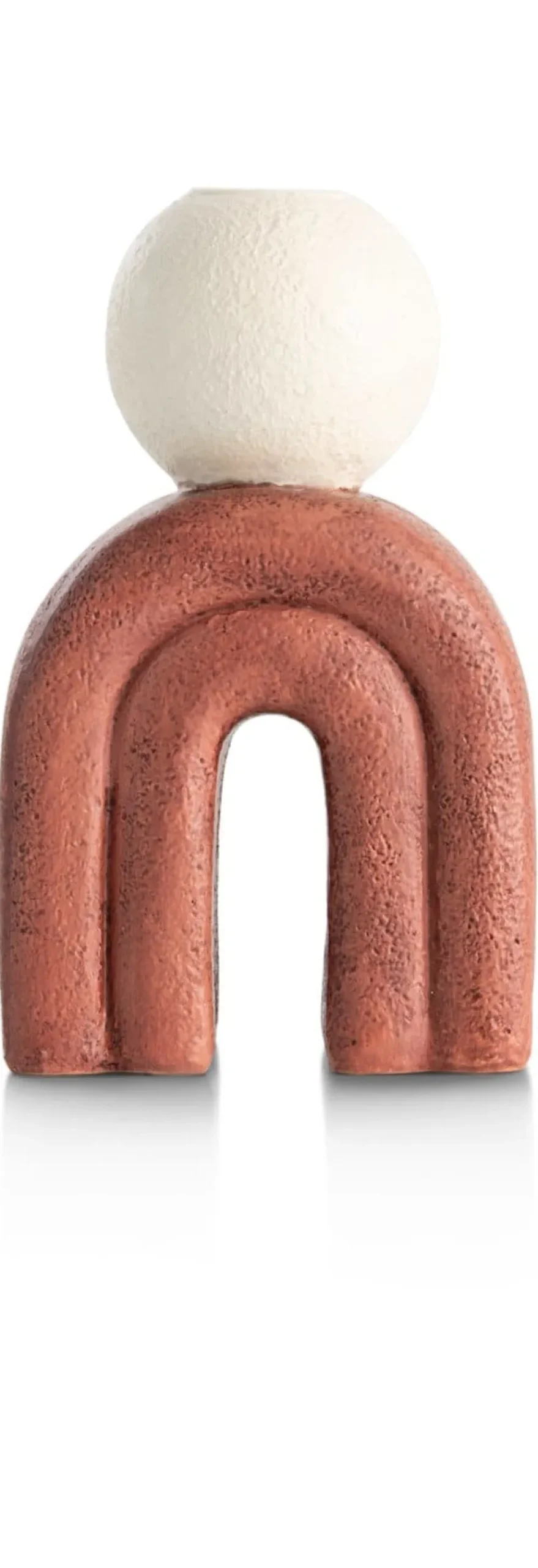 COCOmaison Kandelaars En Kaarsenhouders>Lot kandelaar H15,5cm - bruin