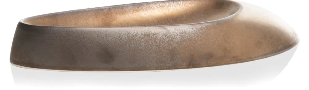 COCOmaison Tafelaccessoires>Lovia schaal 36x19cm - Bruin