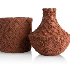 COCOmaison Potten En Bloempotten>Maeve pot H26cm - Terracotta