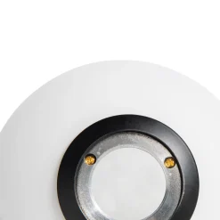 COCOmaison Vervanging Glas>Magnolia glazen bol D15cm - Wit