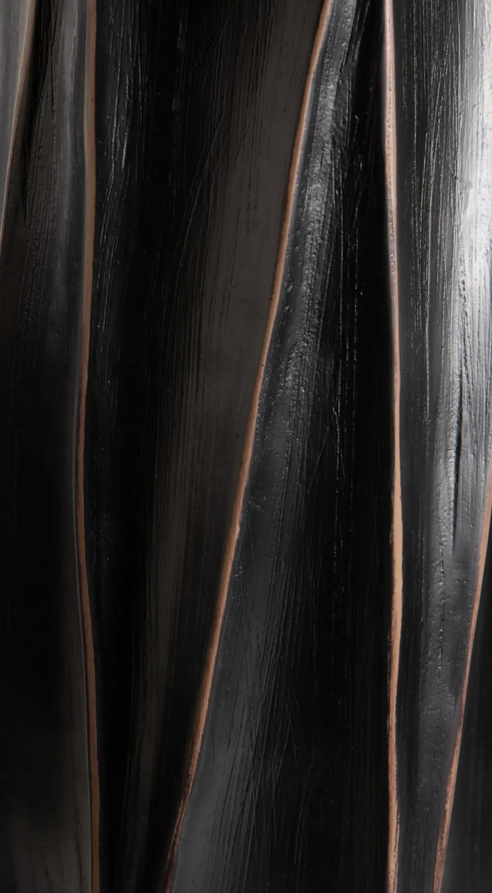 COCOmaison Vazen>Merle vaas H63cm - Zwart