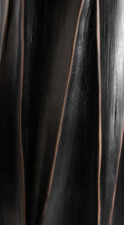 COCOmaison Vazen>Merle vaas H52cm - Zwart