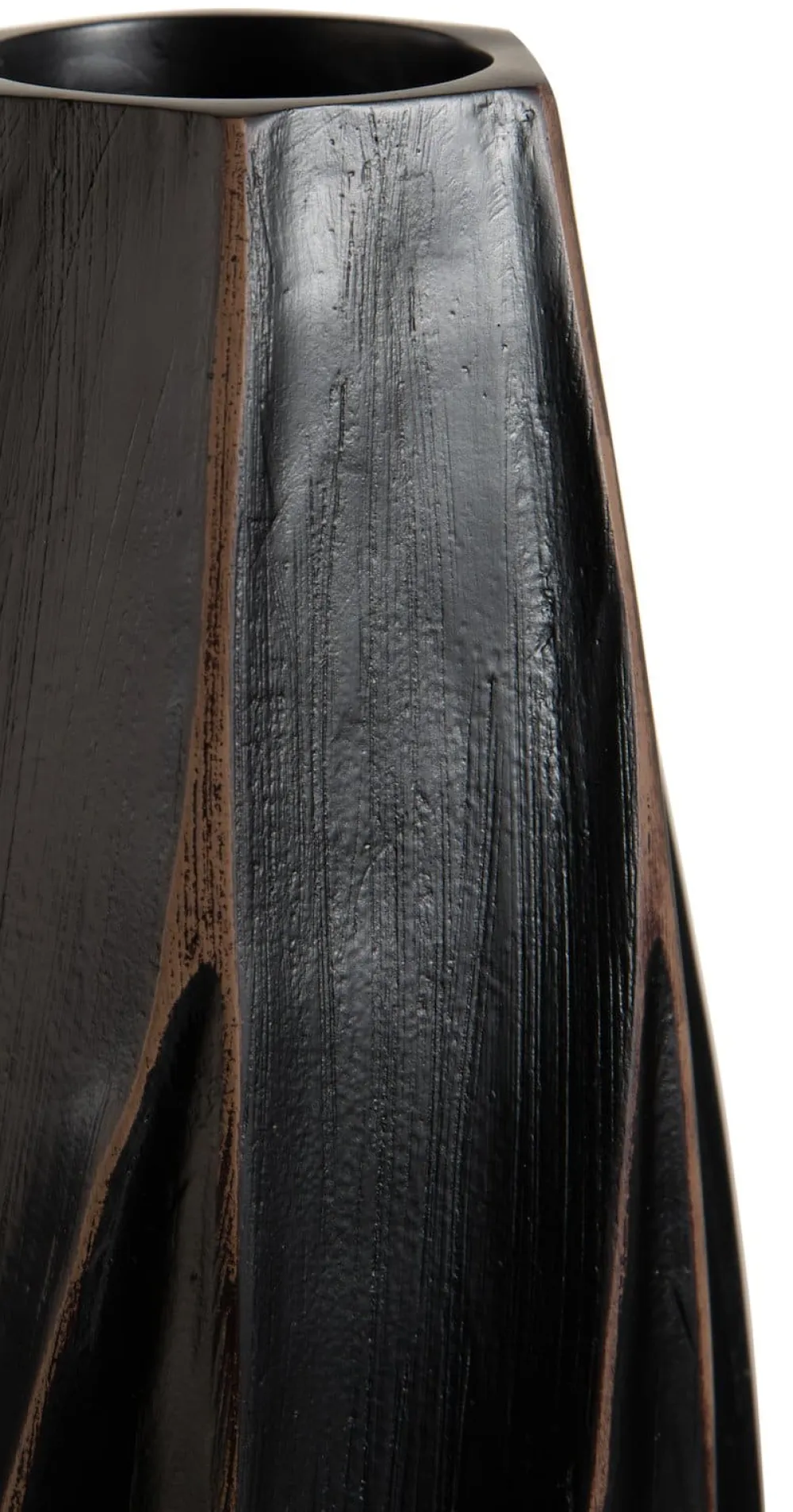 COCOmaison Vazen>Merle vaas H81cm - Zwart
