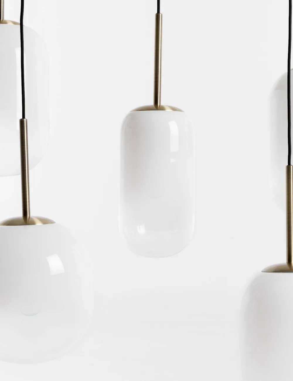 COCOmaison Hanglampen>Milky hanglamp 5*E27 - Wit