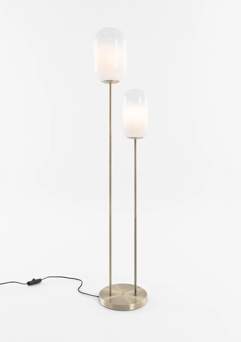 COCOmaison Vloerlampen>Milky vloerlamp 2*E27 - Wit