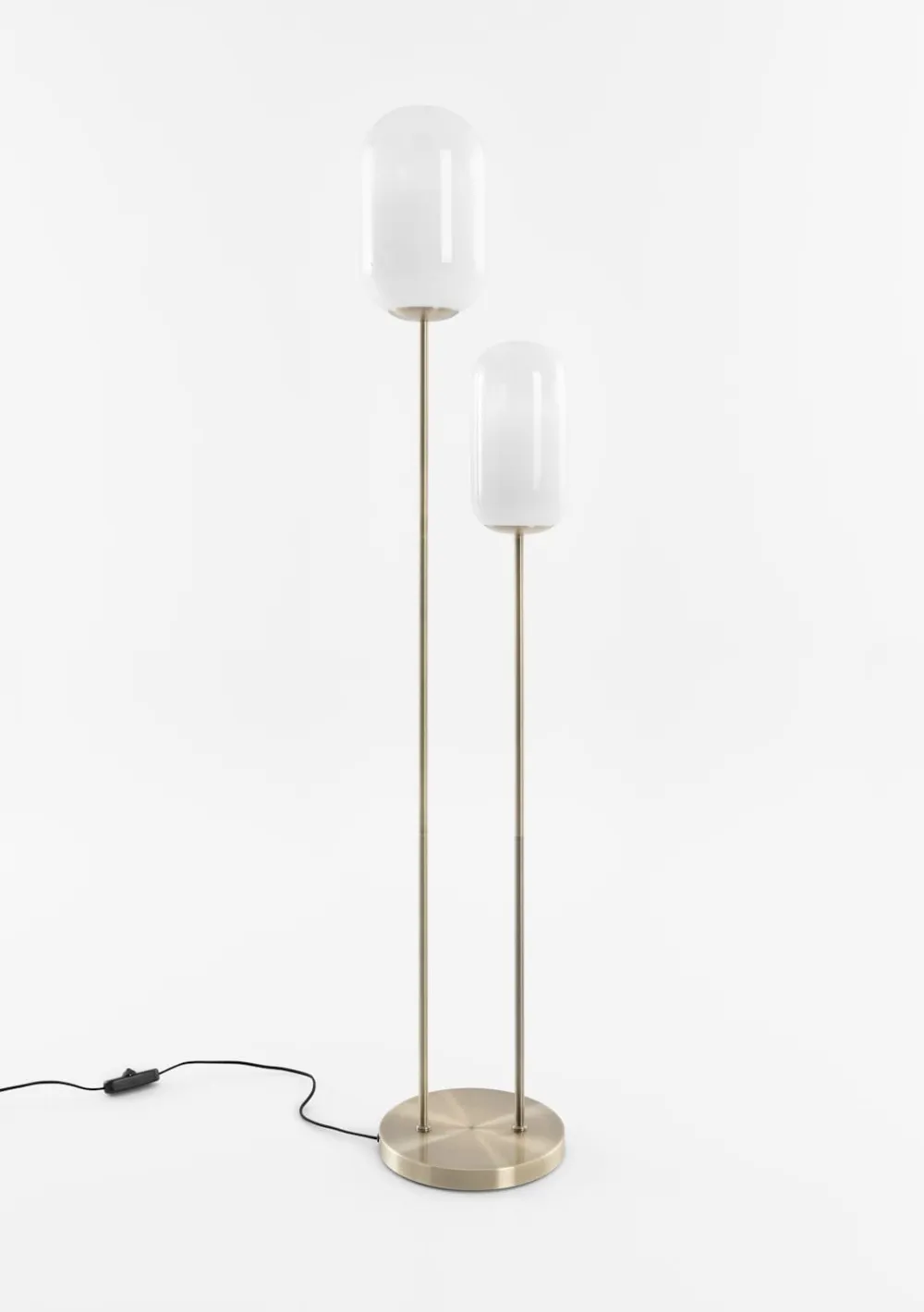 COCOmaison Vloerlampen>Milky vloerlamp 2*E27 - Wit
