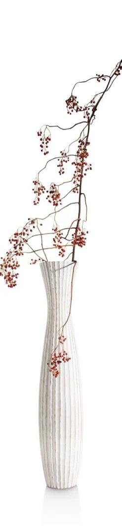 COCOmaison Vazen>Milou vaas H85cm - Wit