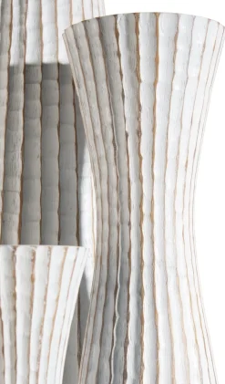 COCOmaison Vazen>Milou vaas H85cm - Wit