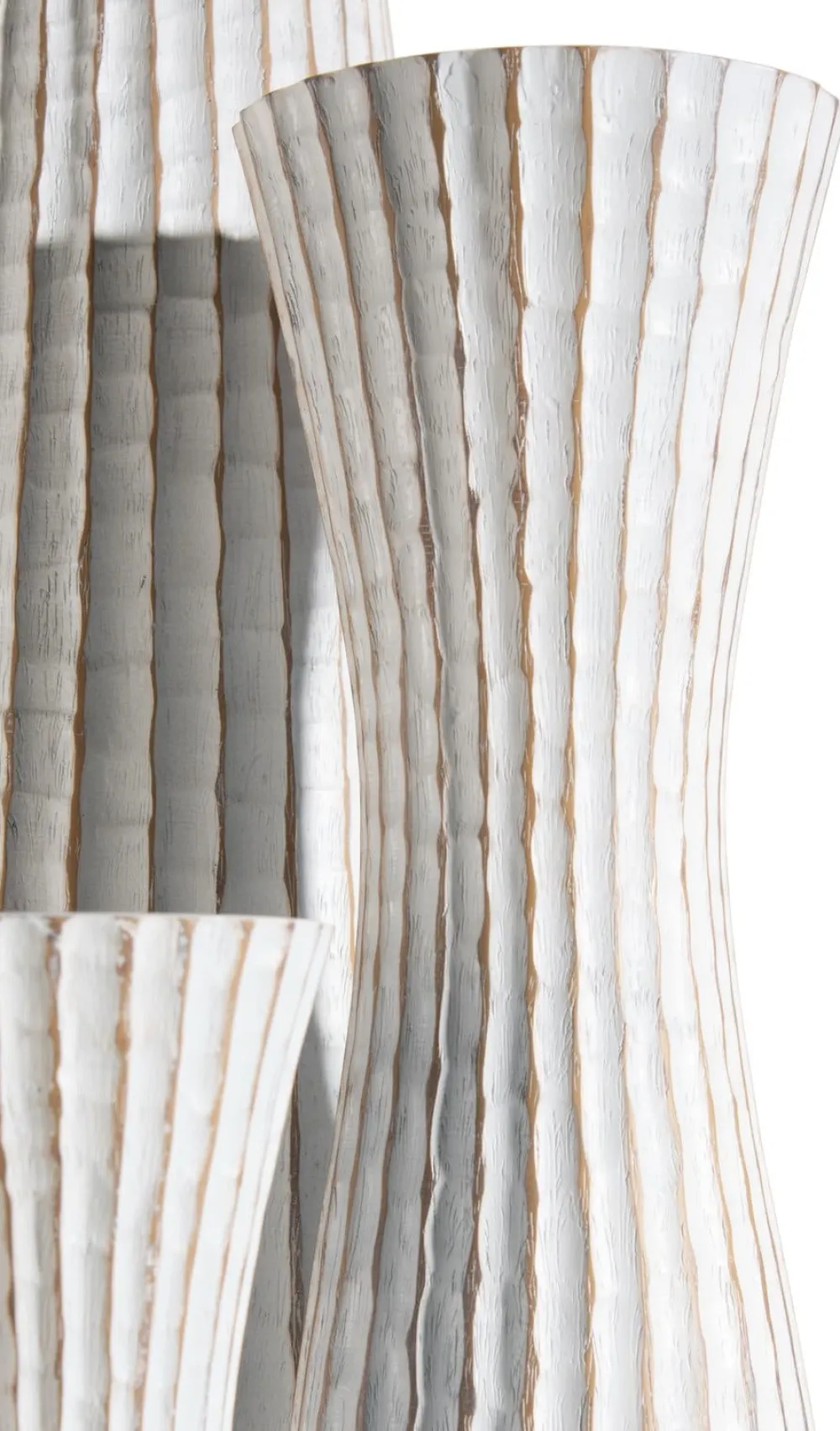 COCOmaison Vazen>Milou vaas H134cm - Wit