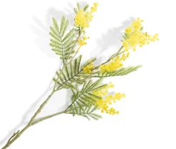 COCOmaison Kunstbloemen En -Planten>Mimosa Branch H110cm kunstbloem - Geel