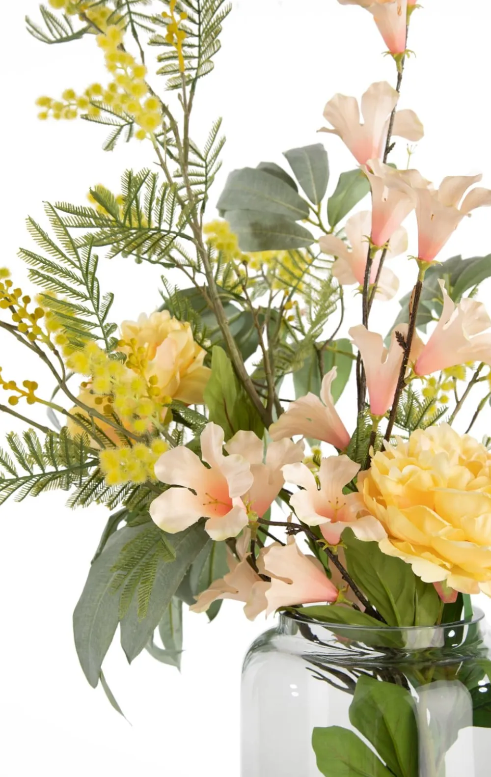 COCOmaison Kunstbloemen En -Planten>Mimosa Branch H110cm kunstbloem - Geel