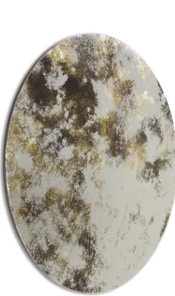 COCOmaison Spiegels En Wandspiegels>Moon spiegel D88cm - Grijs