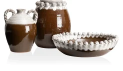 COCOmaison Vazen>Nera vaas H31cm - Bruin