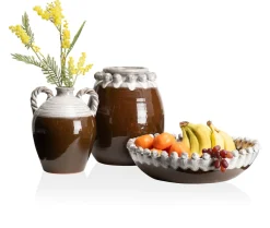 COCOmaison Vazen>Nera vaas H26cn - Bruin