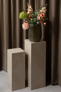 COCOmaison Vazen>Noisettes vaas H39cm - Taupe