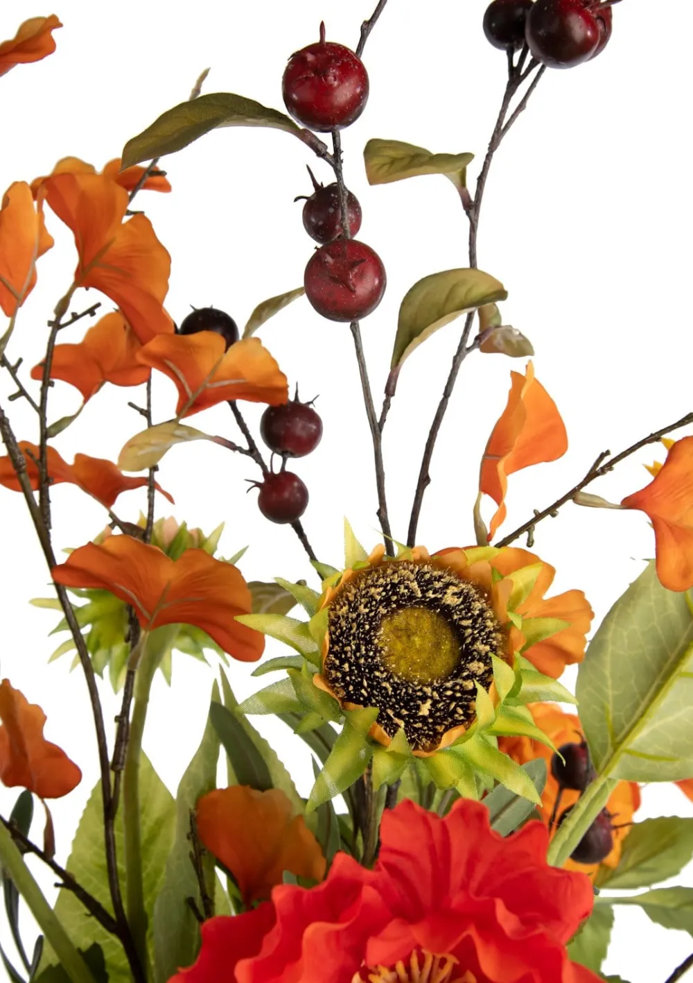COCOmaison Kunstbloemen En -Planten>Olive Leaf Spray H82cm kunstbloem - Groen