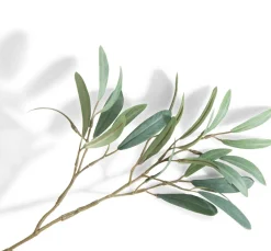 COCOmaison Kunstbloemen En -Planten>Olive Leaf Spray H82cm kunstbloem - Groen