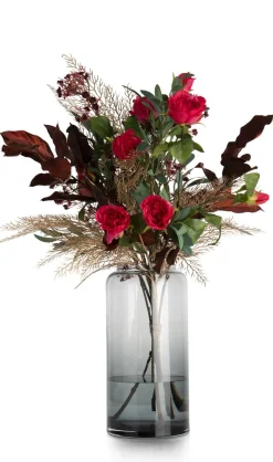 COCOmaison Kunstbloemen En -Planten>Olive Leaf Spray H82cm kunstbloem - Groen