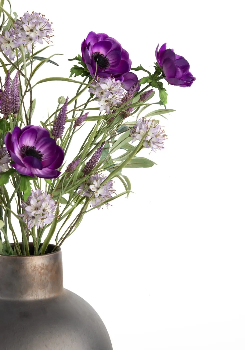 COCOmaison Kunstbloemen En -Planten>Olive Leaf Spray H82cm kunstbloem - Groen