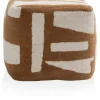 COCOmaison Poefs En Krukken>Olivia poef H40cm - Bruin