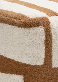 COCOmaison Poefs En Krukken>Olivia poef H40cm - Bruin