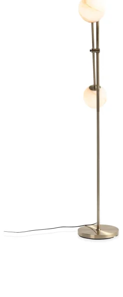 COCOmaison Vloerlampen>Oona vloerlamp 2*E27 - Goud