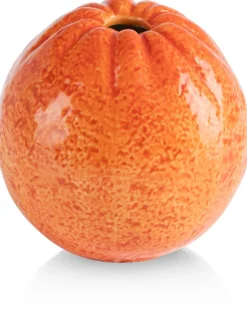 COCOmaison Vazen>Orange vaas H12cm - Oranje