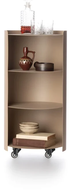 COCOmaison Bijzettafels>Owen bijzettafel H70cm - Taupe