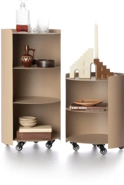 COCOmaison Bijzettafels>Owen bijzettafel H70cm - Taupe