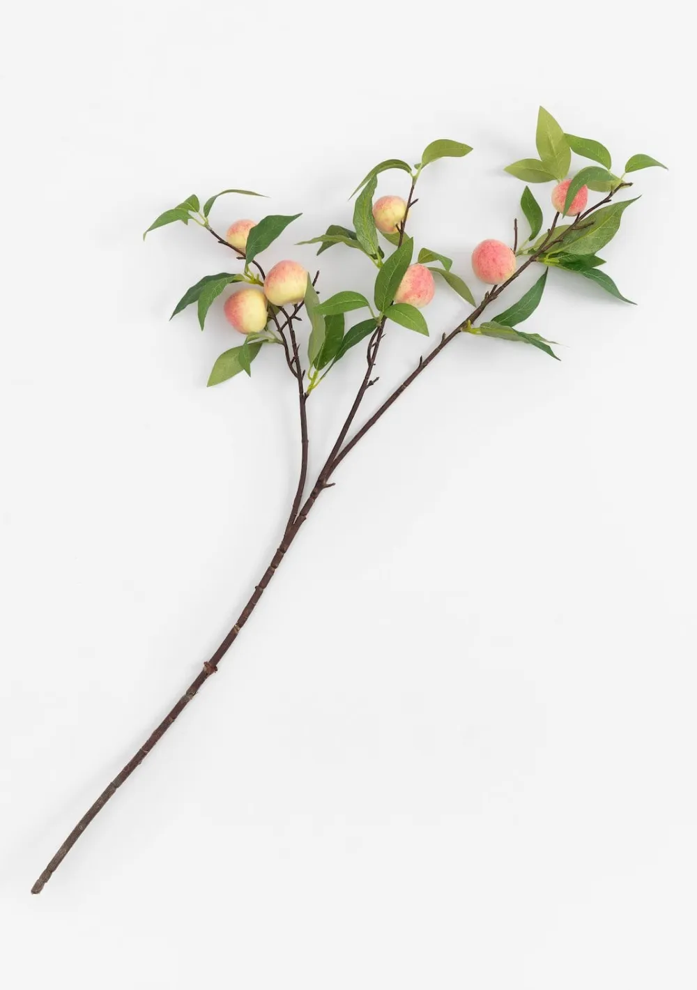 COCOmaison Kunstbloemen En -Planten>Peach spray kunstbloem H85cm - Oranje
