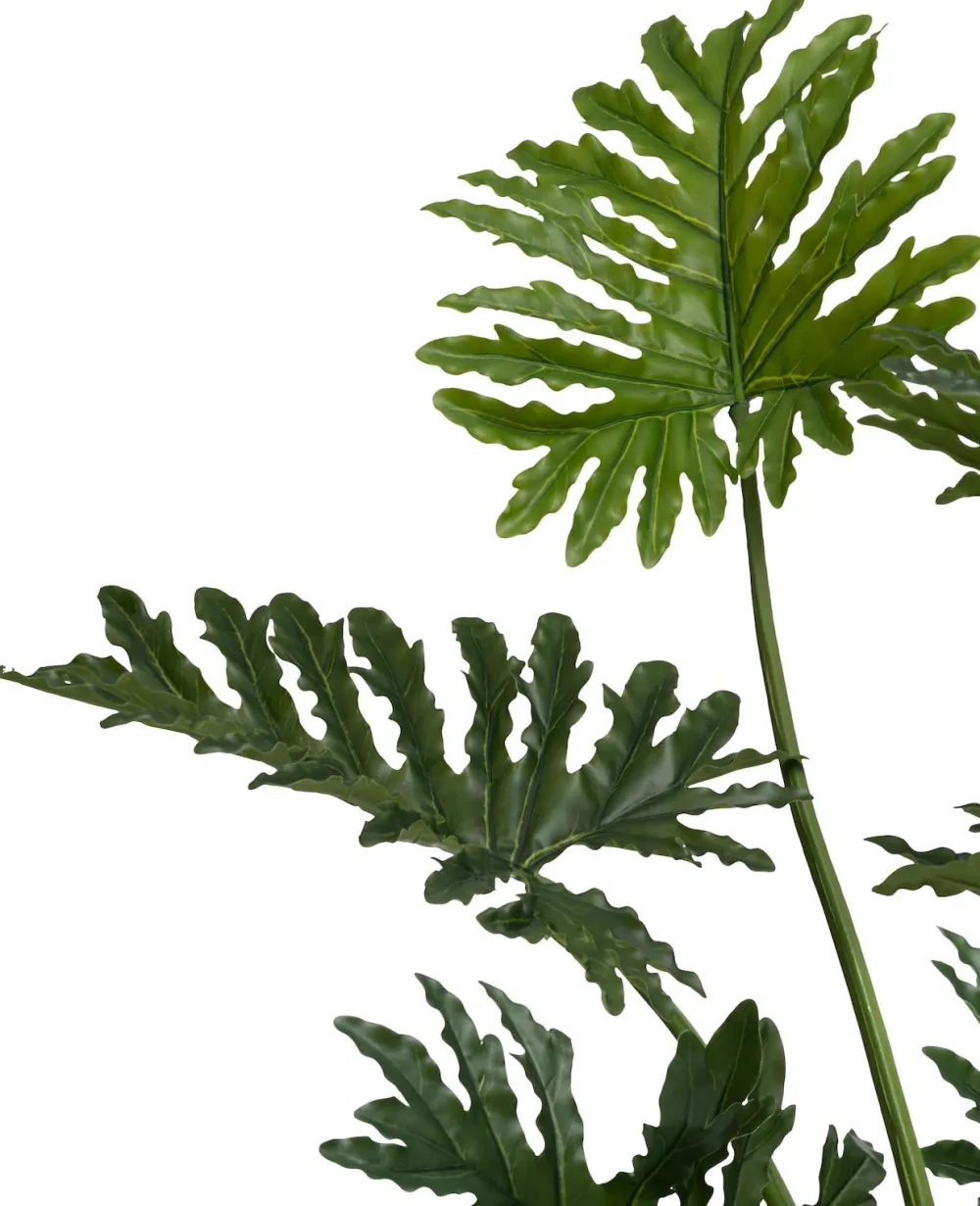 COCOmaison Kunstbloemen En -Planten>Philodendron Selloum kunstplant H125cm - Groen