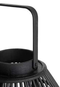 COCOmaison Kandelaars En Kaarsenhouders>Philou windlicht H26,5cm - Zwart