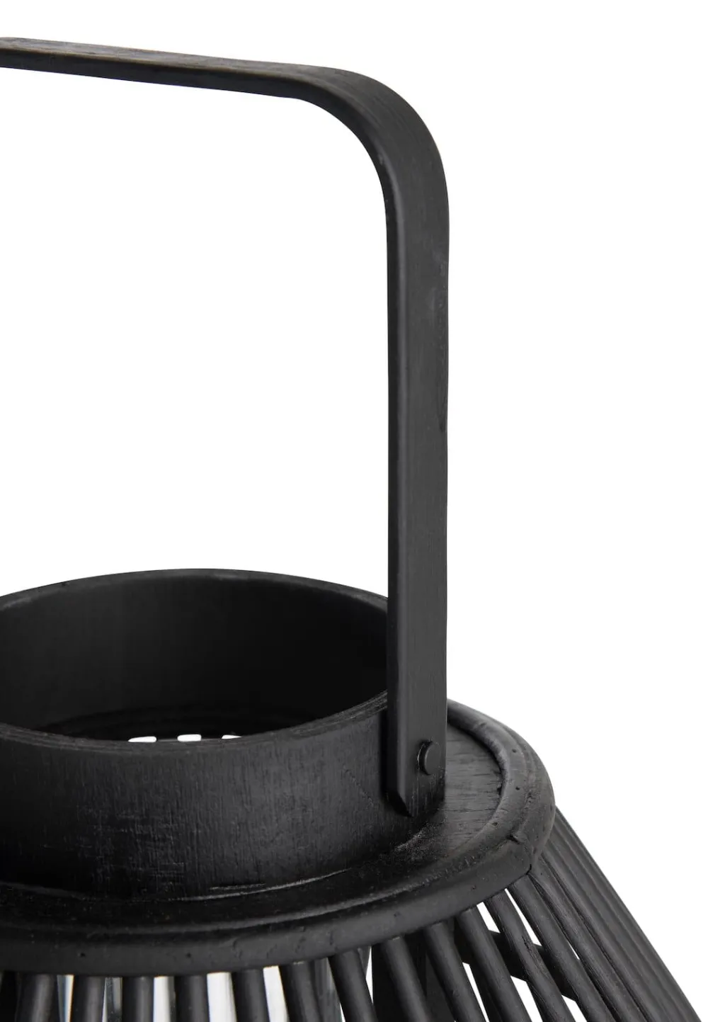 COCOmaison Kandelaars En Kaarsenhouders>Philou windlicht H26,5cm - Zwart