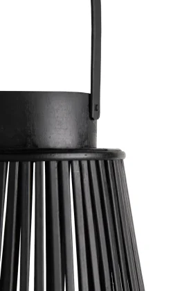COCOmaison Kandelaars En Kaarsenhouders>Philou windlicht H70,5cm - Zwart