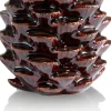 COCOmaison Kandelaars En Kaarsenhouders>Pine kandelaar H12cm - Bruin