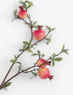 COCOmaison Kunstbloemen En -Planten>Pomegranate kunstbloem H82cm - Rood