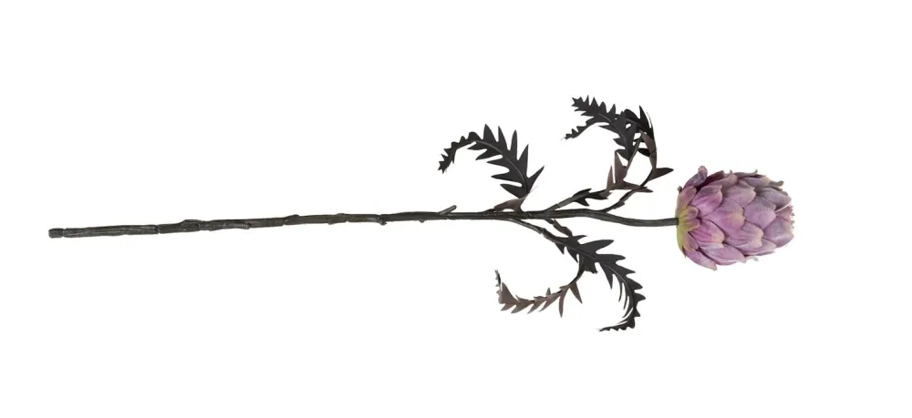 COCOmaison Kunstbloemen En -Planten>Protea Spray H63cm - Paars