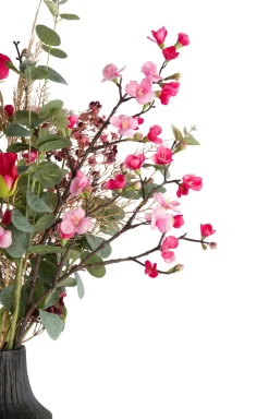 COCOmaison Kunstbloemen En -Planten>Qunince Spray H97cm kunstbloem - Roze