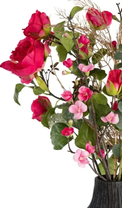 COCOmaison Kunstbloemen En -Planten>Qunince Spray H97cm kunstbloem - Roze