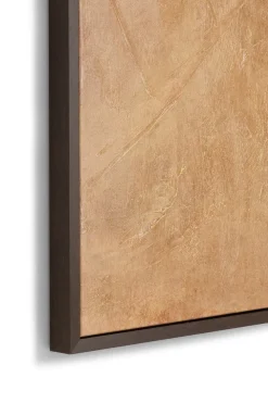 COCOmaison Schilderijen>Raeven schilderij 90x120cm - Oker