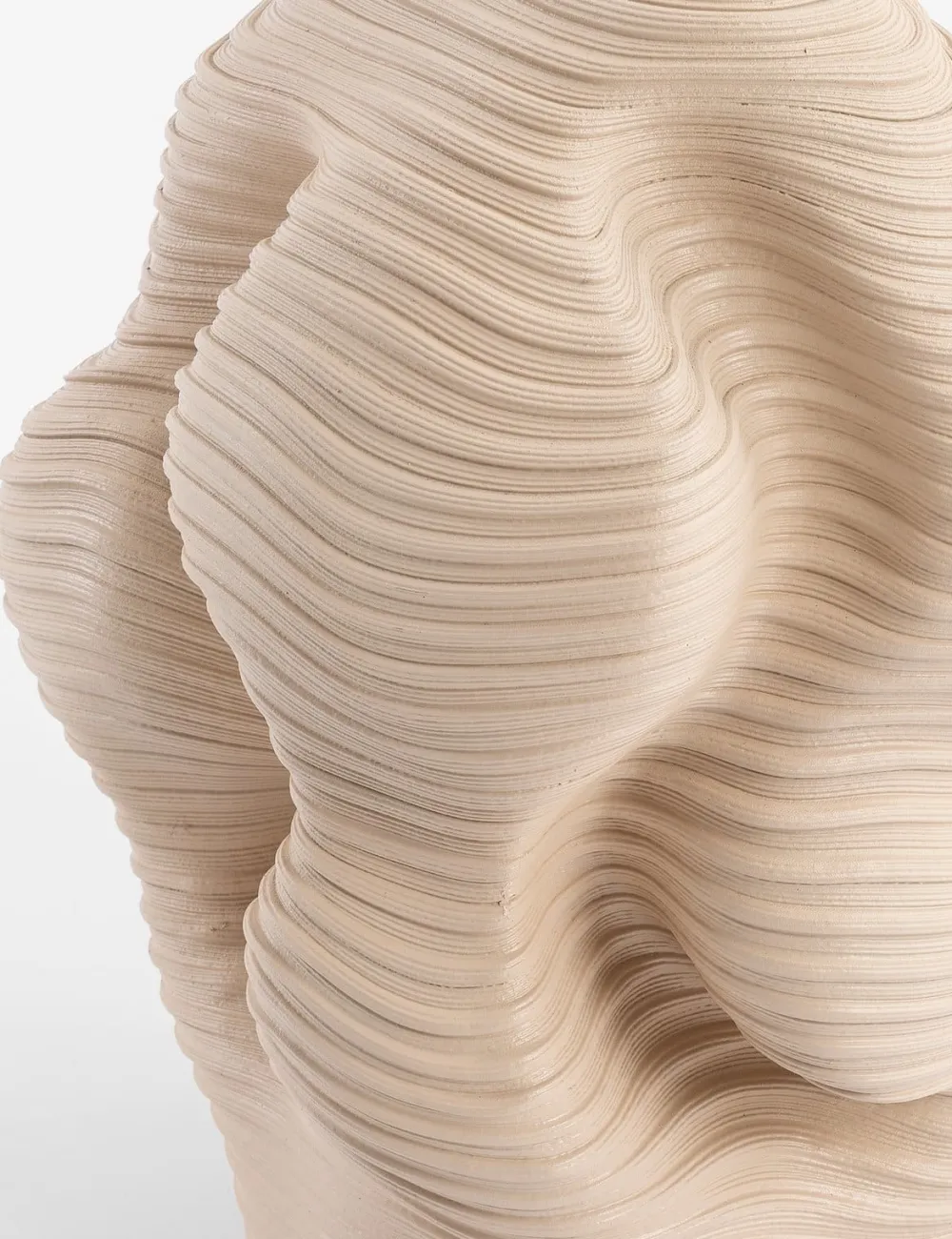 COCOmaison Vazen>Rinus vaas H41cm - Beige