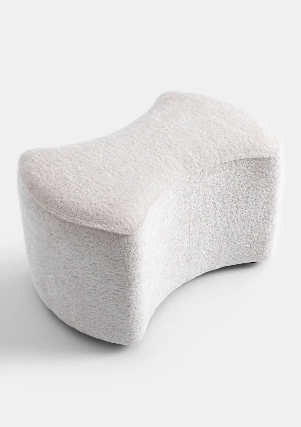 COCOmaison Poefs En Krukken>Roan poef H43-49cm - Creme