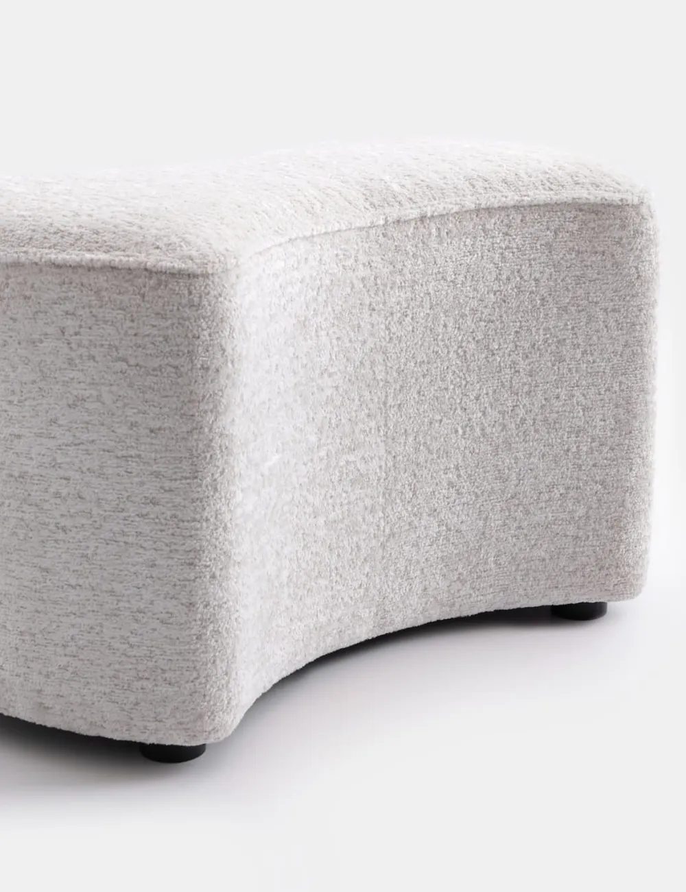 COCOmaison Poefs En Krukken>Roan poef H43-49cm - Creme