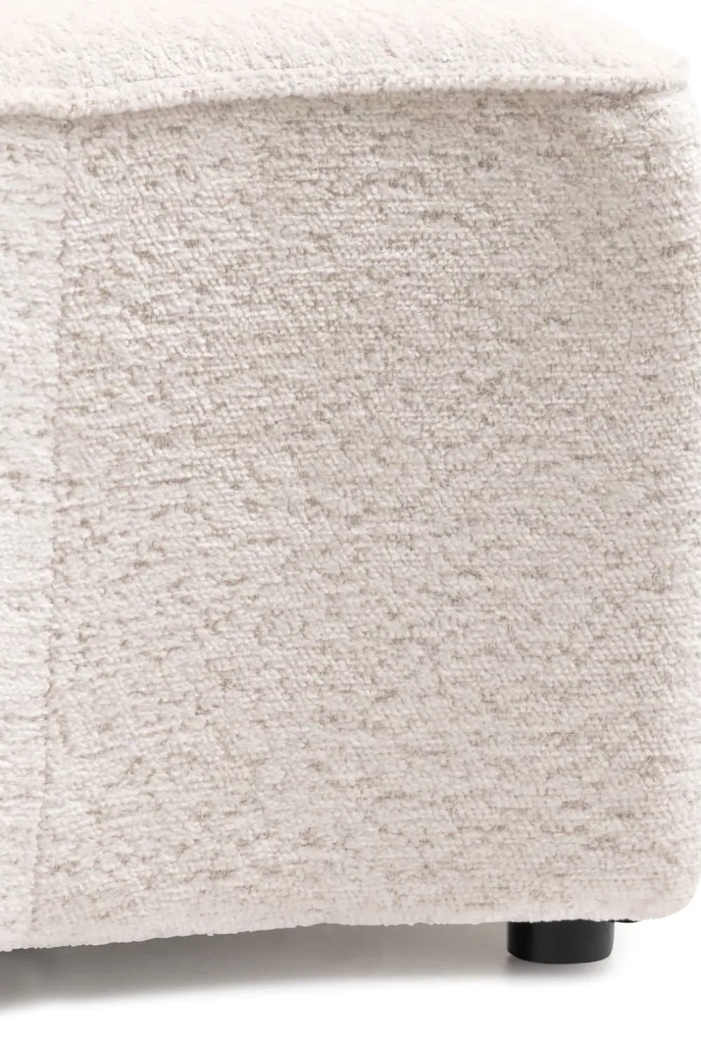 COCOmaison Poefs En Krukken>Roan poef maan H44cm - Creme