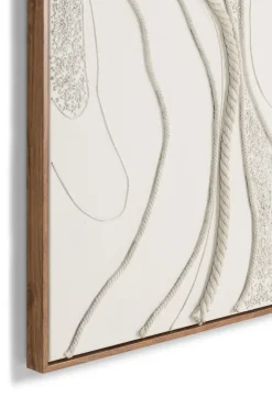 COCOmaison Schilderijen>Rope schilderij 100x150cm - Cremekleurig