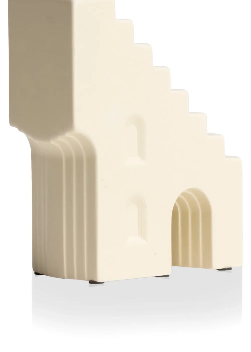 COCOmaison Kandelaars En Kaarsenhouders>Skala kandelaar H17.6cm - Cremekleurig
